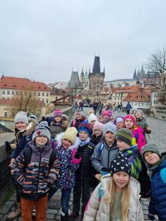 Druháci na adventním výletě v Praze