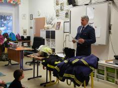 SDH Líšnice ve škole 26. 1.