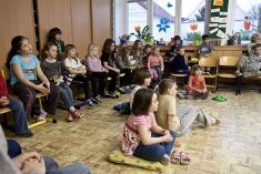 Večerní čtení ve škole 19.4.